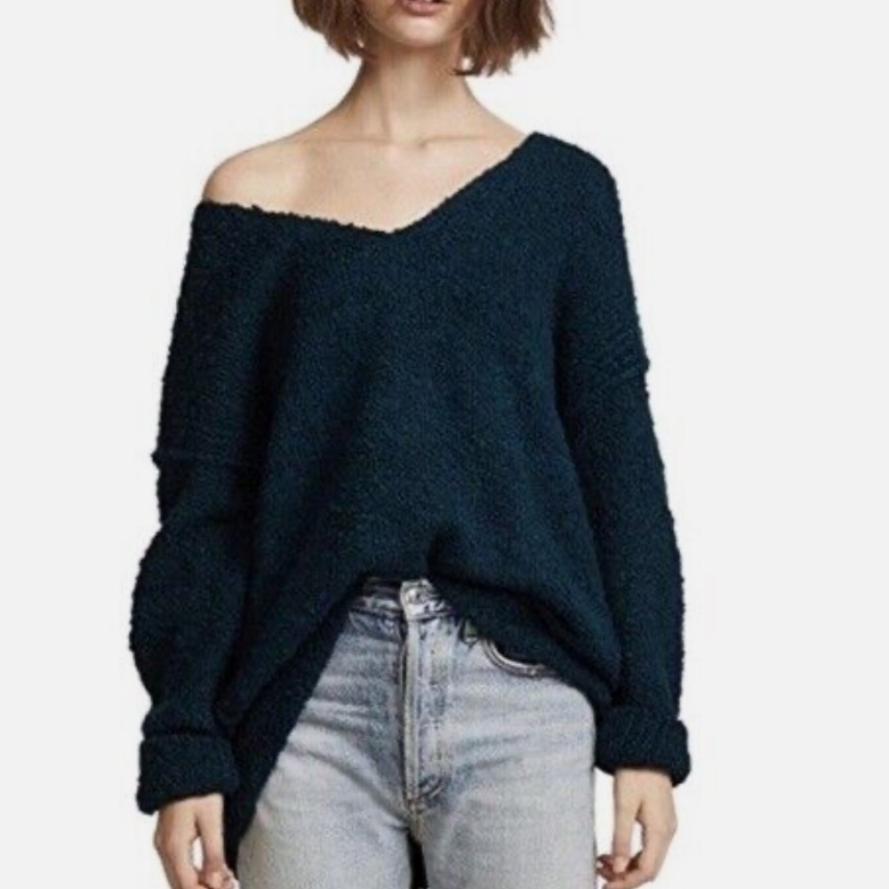 Free People Oversized Lofty Sweater
